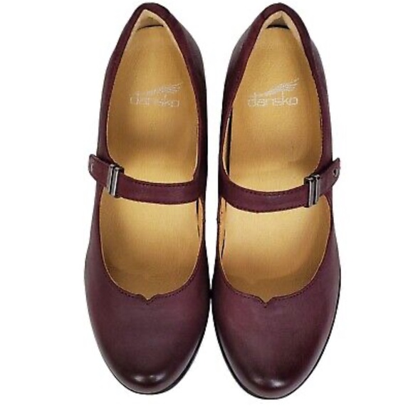 Worn twice 36-6.5 Dansko Callista Mary Jane Arch Support adjustabale Strap - Picture 4 of 13